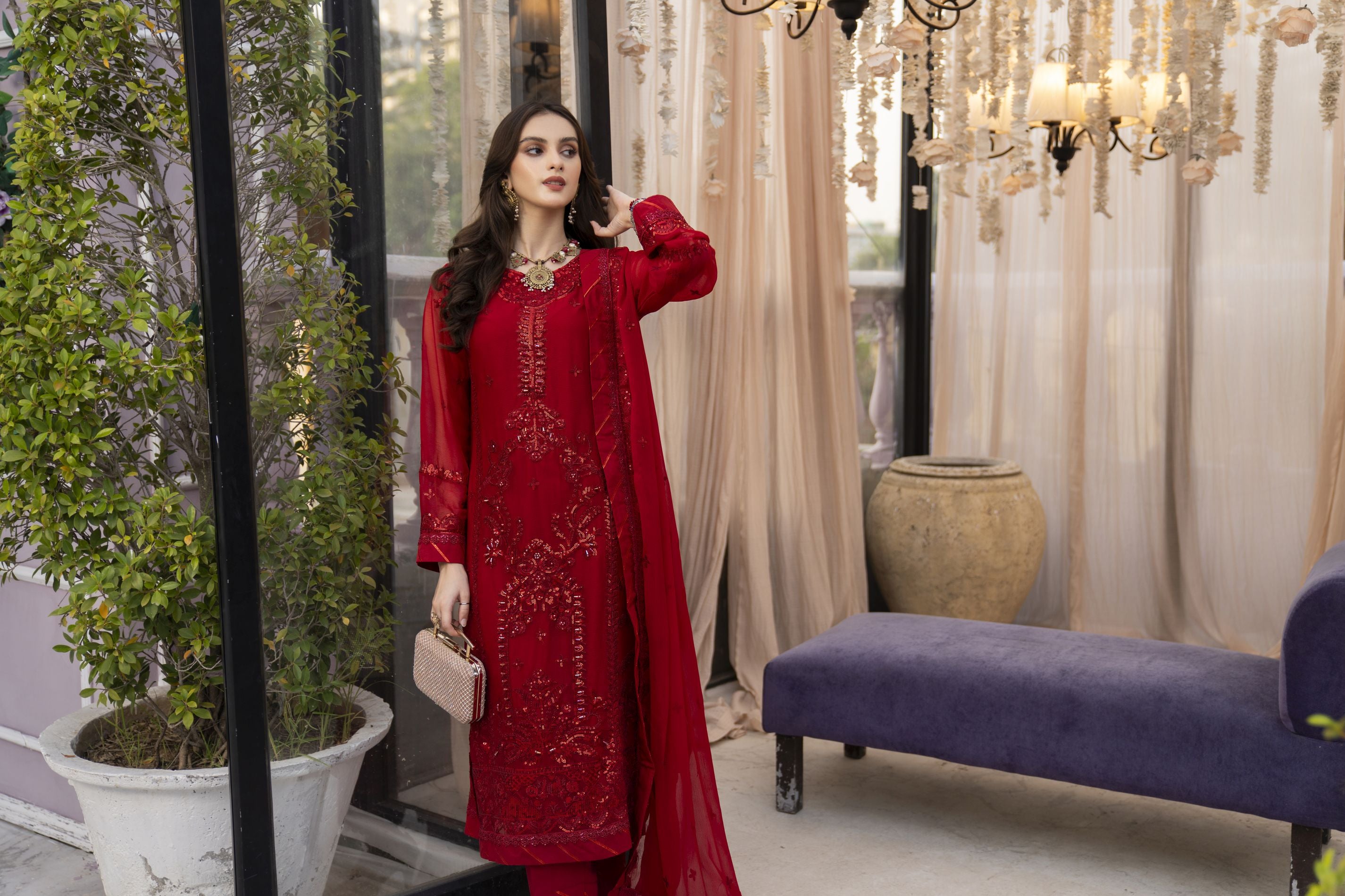 Noorma Kamal Chiffon Collection LL10