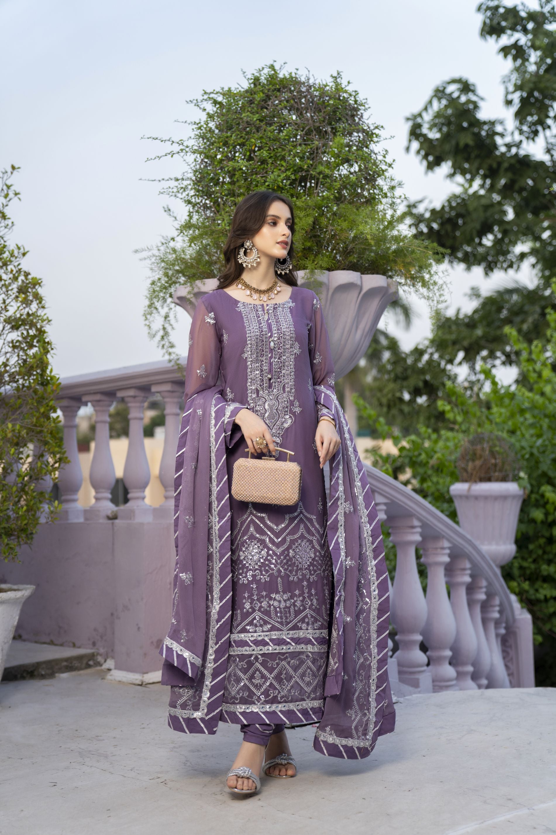 Noorma Kamal Chiffon Collection LL04