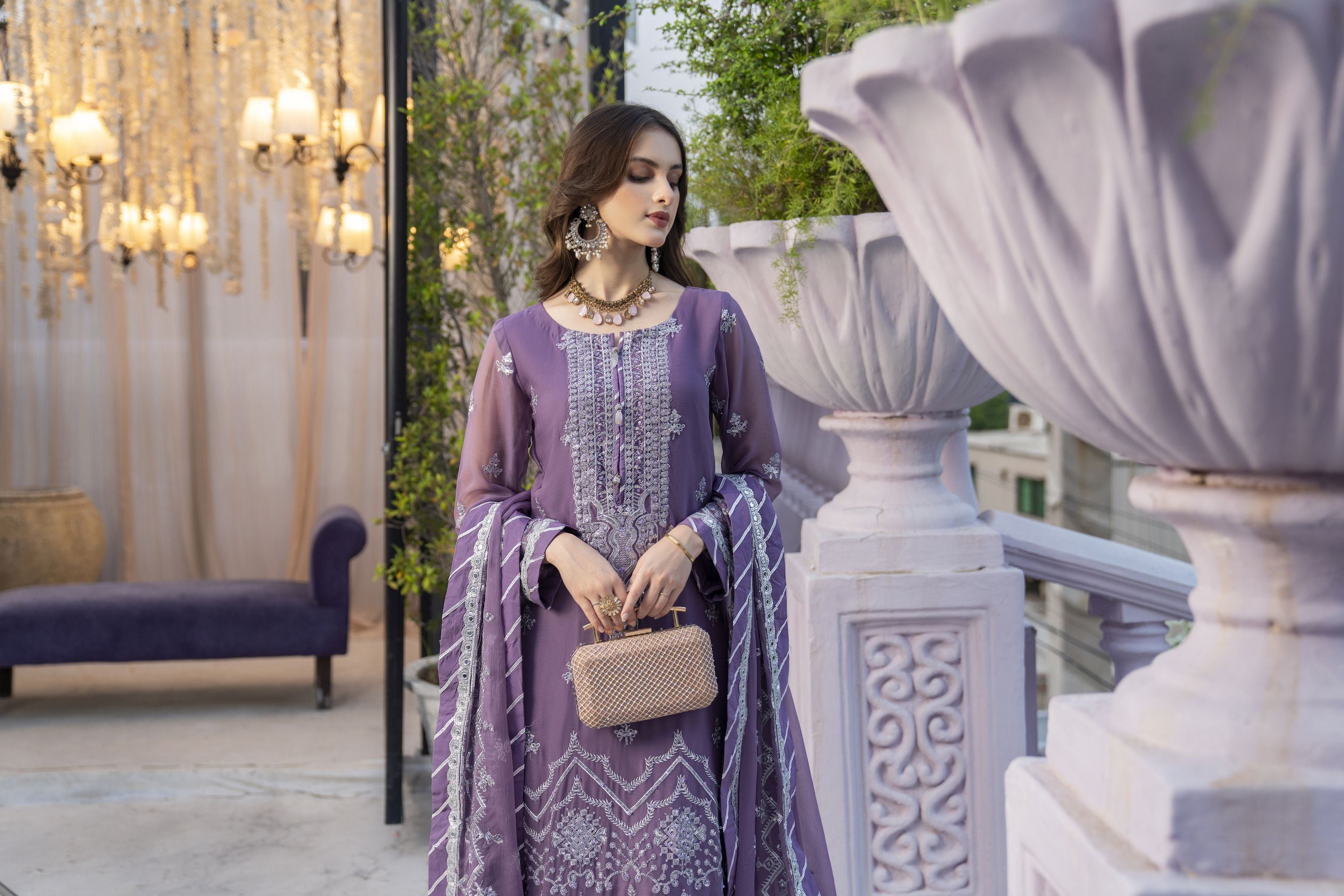 Noorma Kamal Chiffon Collection LL04