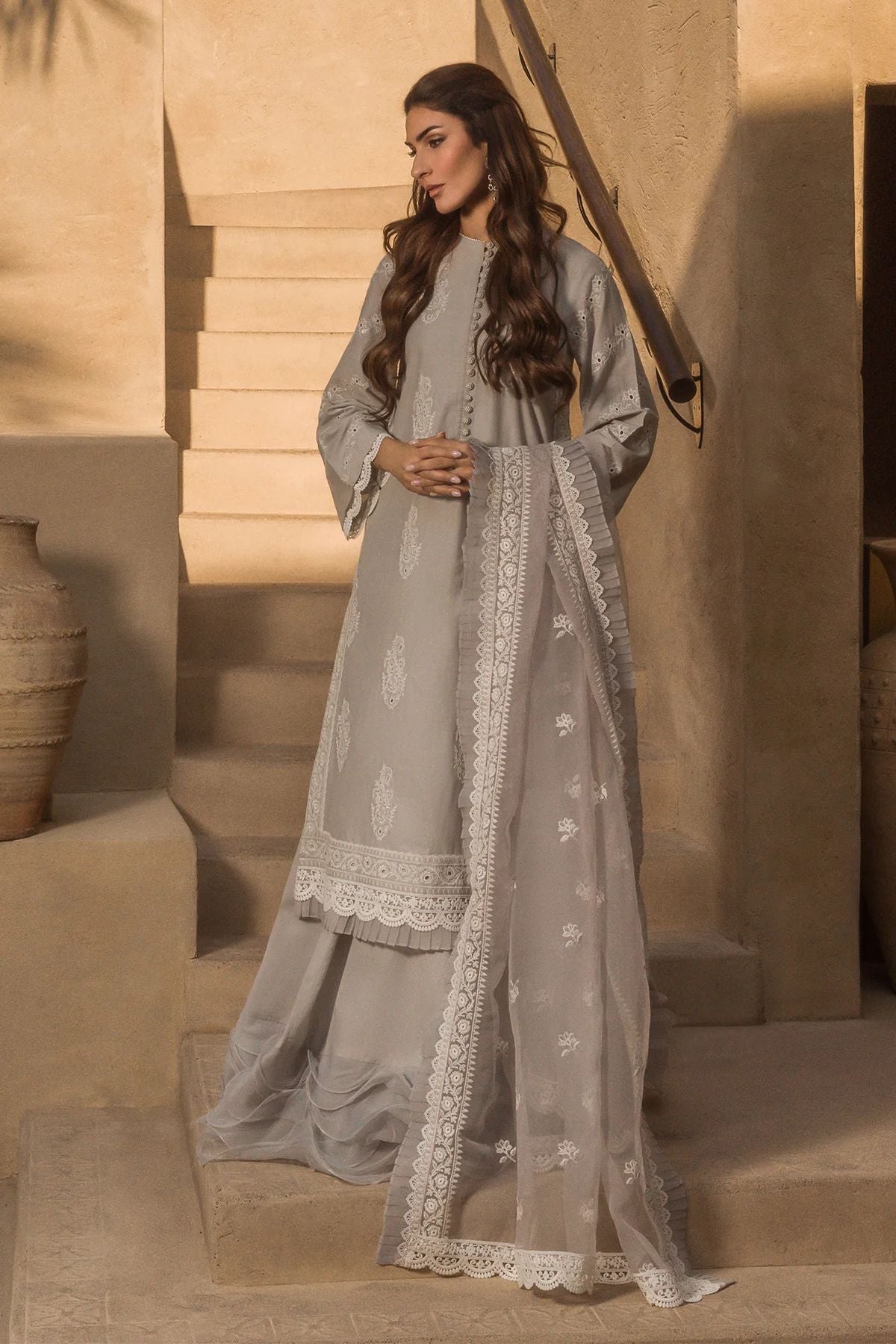 Mirage by Sahar Chikankari Lawn CK-L1-01