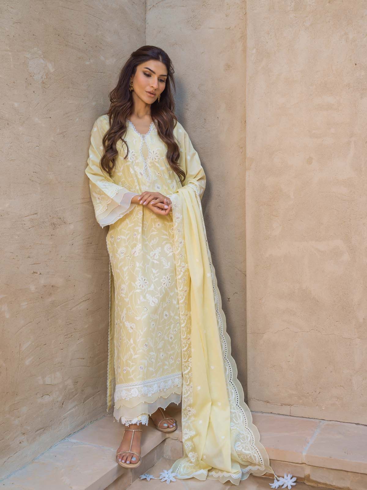 Mirage by Sahar Chikankari Lawn CK-L1-10