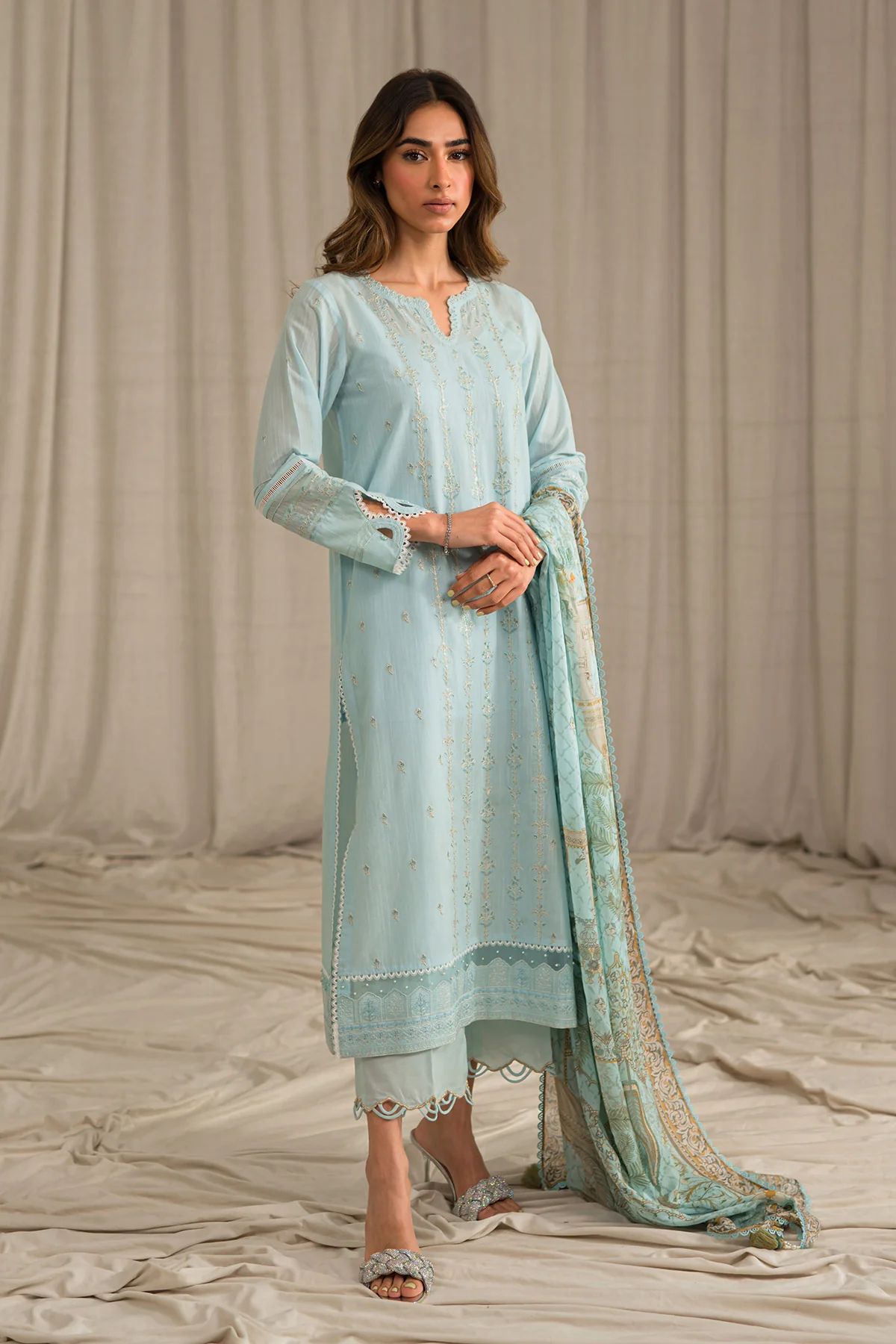 Mirage by Sahar 3pc Lawn ES-L1-01