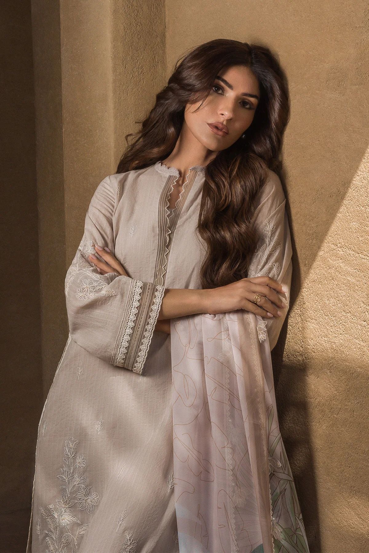 Mirage by Sahar Textured 3pc Lawn L1-05