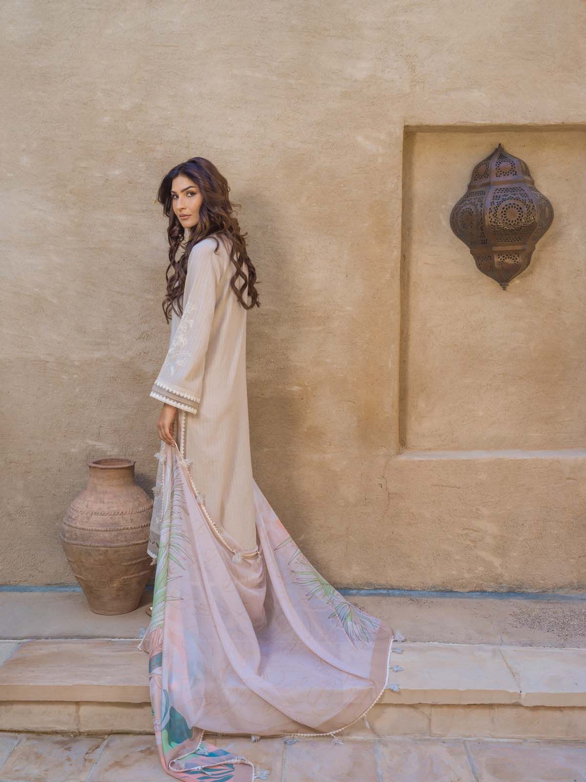 Mirage by Sahar Textured 3pc Lawn L1-05