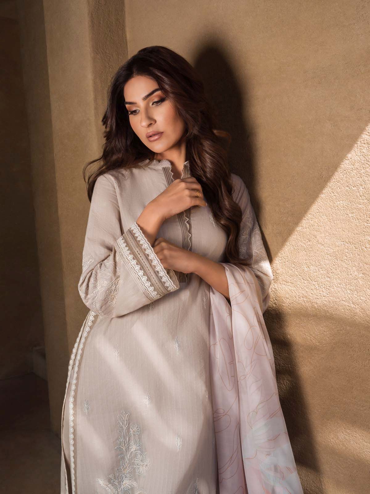 Mirage by Sahar Textured 3pc Lawn L1-05