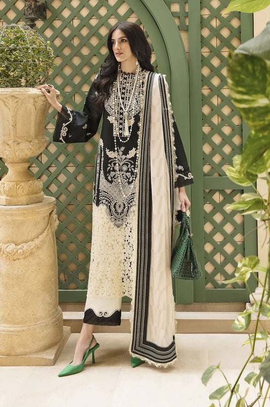 Sable Swiss Luxury Chiffli Lawn 14