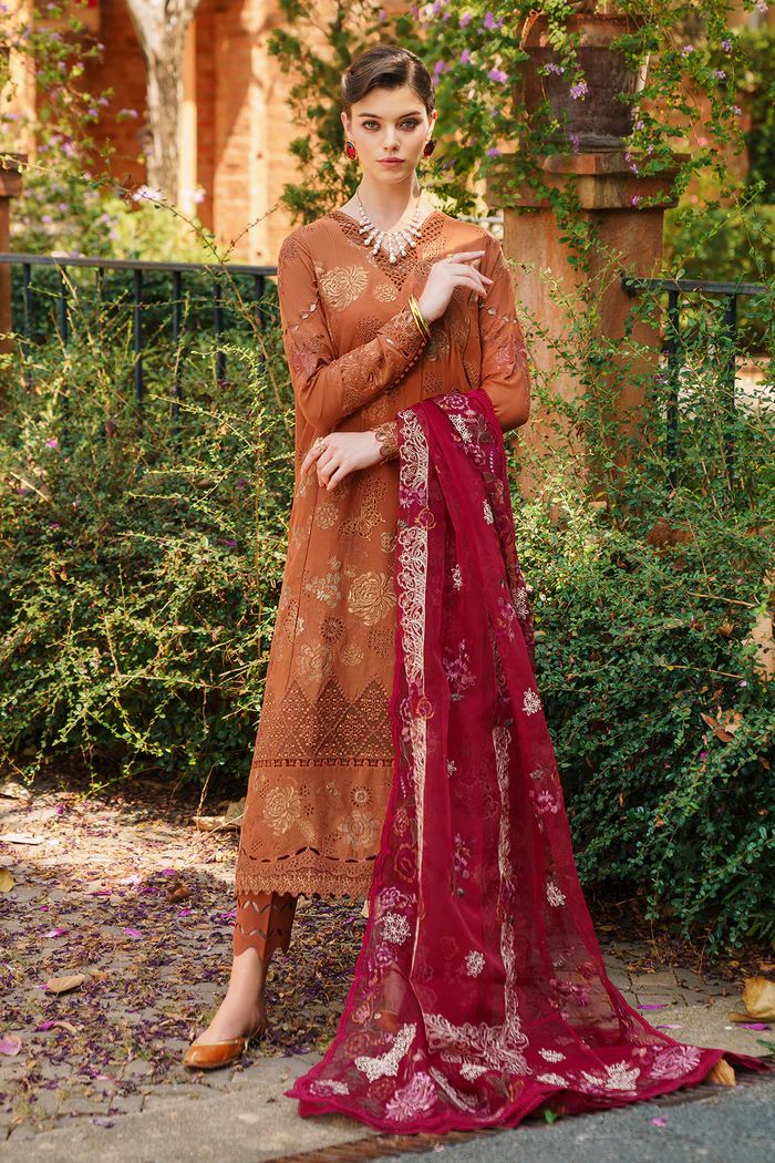 Ready to Wear SWISS LAWN By Baroque SL12-D08