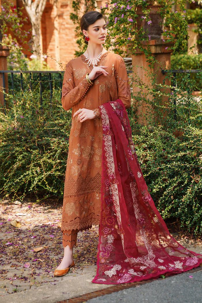 Ready to Wear SWISS LAWN By Baroque SL12-D08