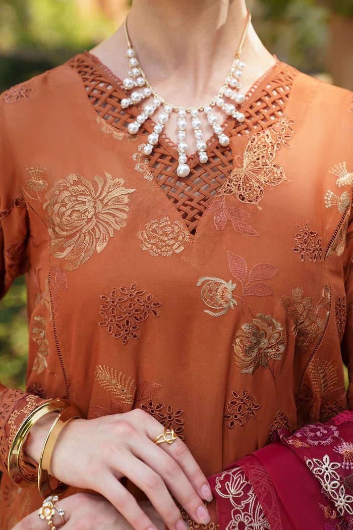 Ready to Wear SWISS LAWN By Baroque SL12-D08