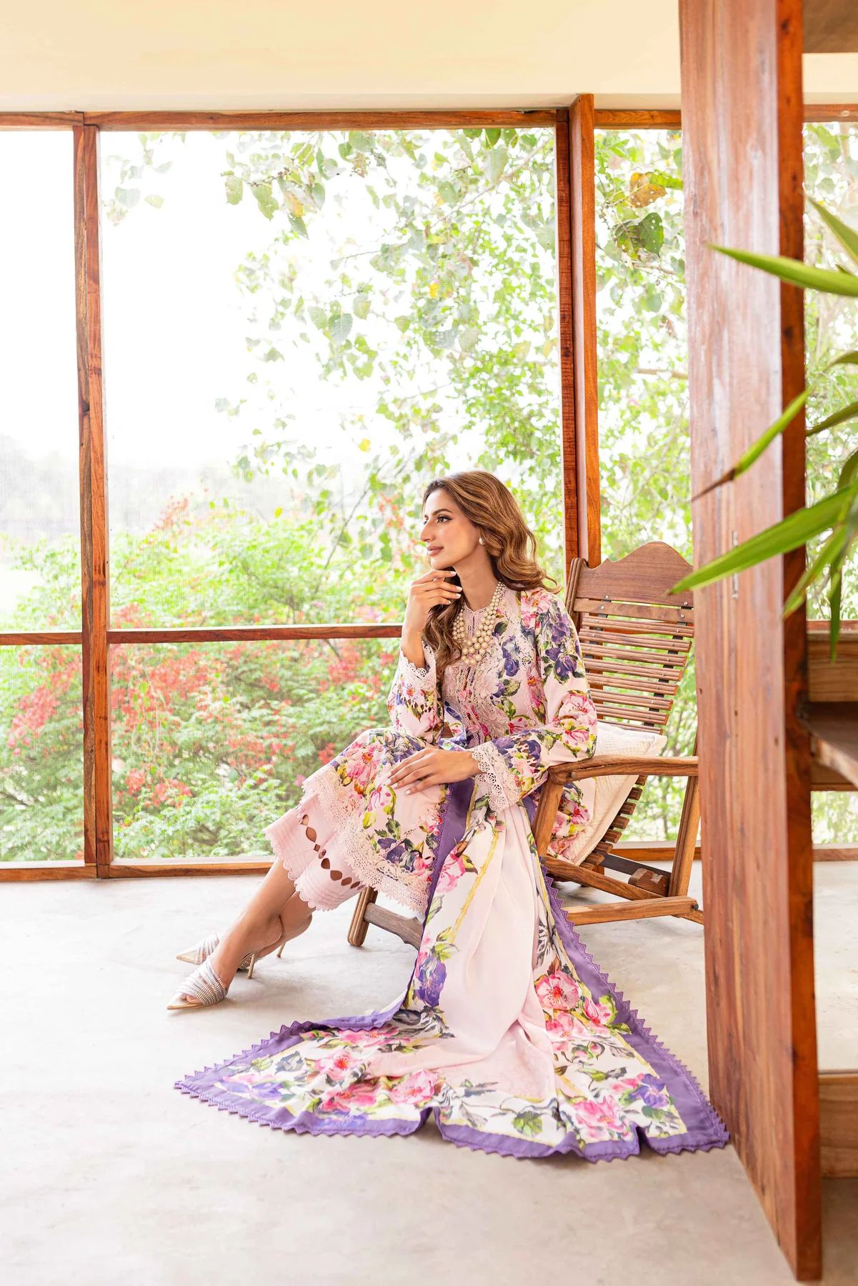 Shiree '24 Premium Lawn by Pink Gardenia SSC-07-24