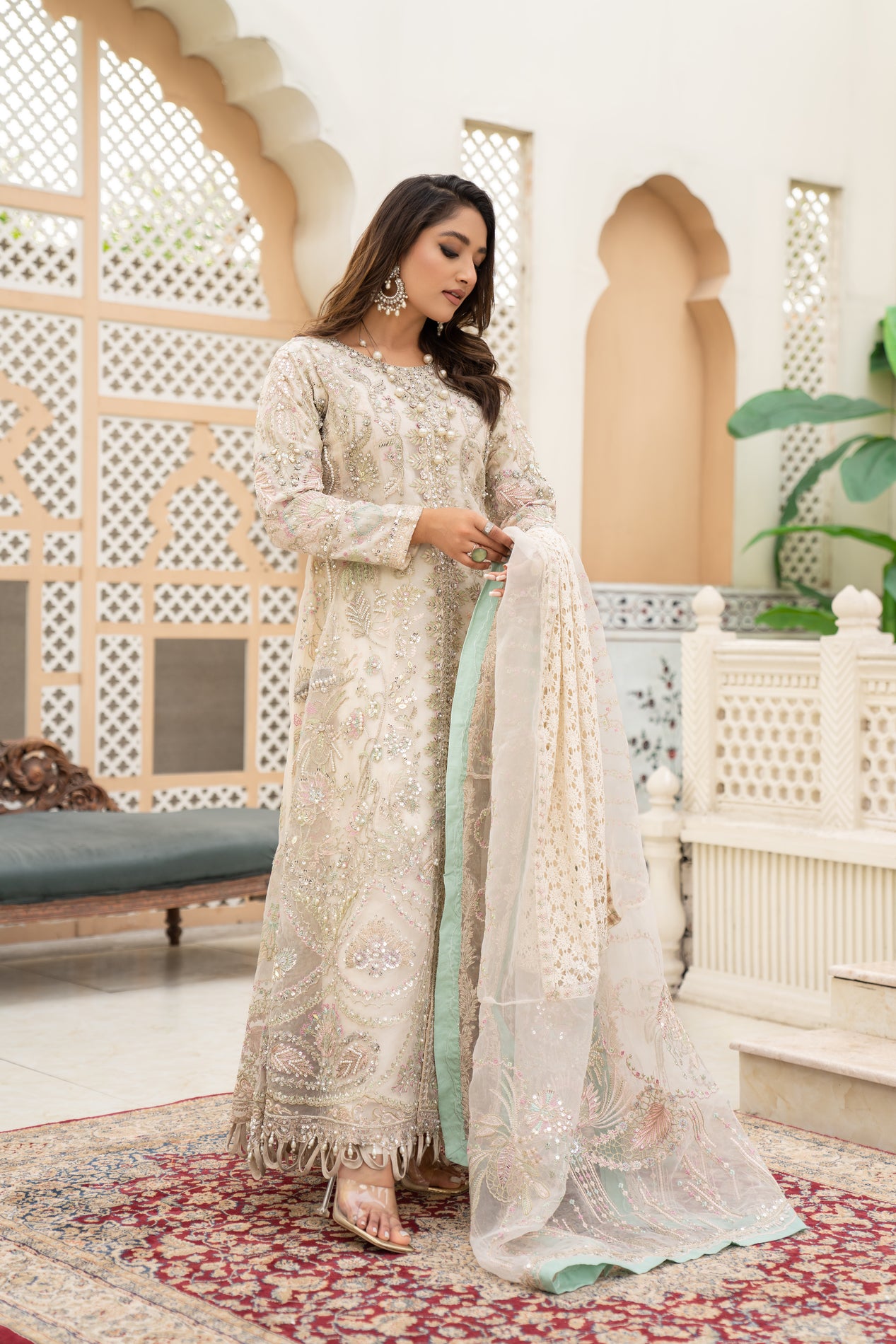 Organza Formal Long Dress Y5