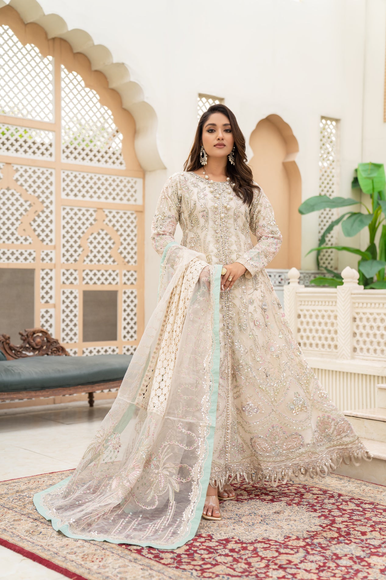 Organza Formal Long Dress Y5
