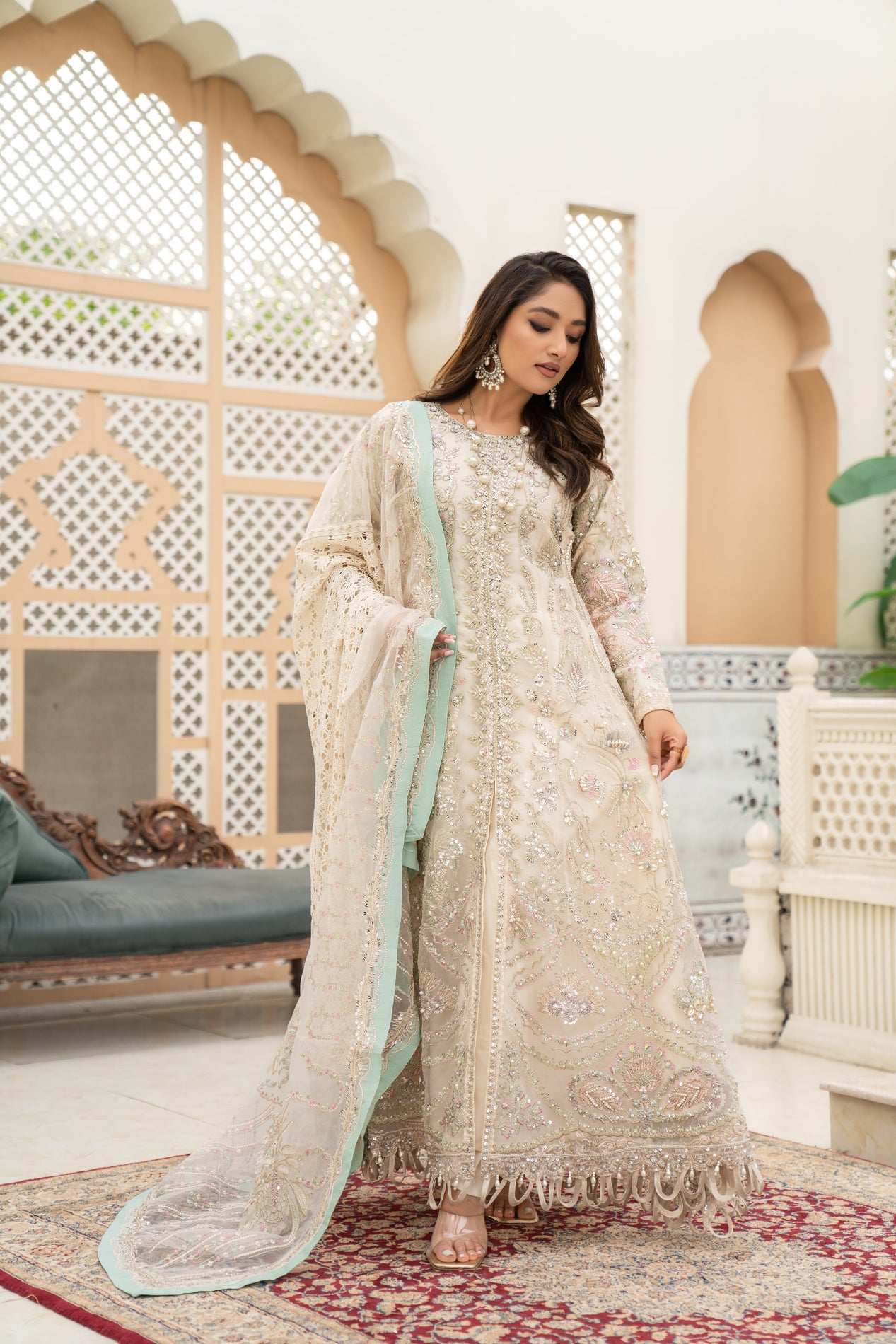 Organza Formal Long Dress Y5