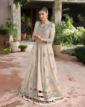 Sehrish 3pc Embroidered Chiffon Maxi with Net Dupatta & Lehenga – Ready to Wear