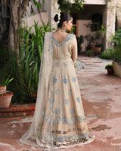 Sehrish 3pc Embroidered Chiffon Maxi with Net Dupatta & Lehenga – Ready to Wear