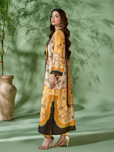 Sakeena SK1 Printed Silk Kaftan with Trousers – Ready to Wear 2pc Suit