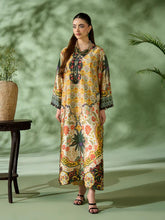 Sakeena SK2 Printed Silk Kaftan with Trousers – Ready to Wear 2pc Suit