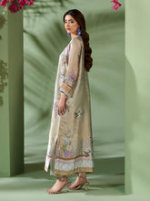 Sakeena SK7 Floral Silk Kaftan with Trousers – Ready to Wear 2pc Suit