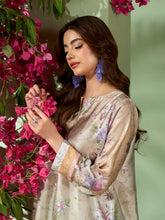 Sakeena SK7 Floral Silk Kaftan with Trousers – Ready to Wear 2pc Suit