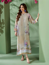 Sakeena SK7 Floral Silk Kaftan with Trousers – Ready to Wear 2pc Suit