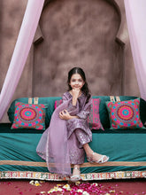 Rangrez by Mona 3pc Embroidered Silk Palazzo Suit RG3