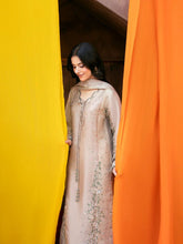 Rangrez by Mona 3pc Embroidered Silk Palazzo Suit RG5