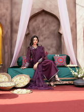 Rangrez by Mona 3pc Embroidered Silk Palazzo Suit RG7