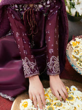 Rangrez by Mona 3pc Embroidered Silk Palazzo Suit RG7