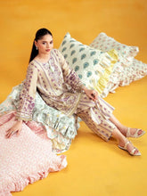 Aabpara 2pc Cream Paisley Pure Lawn Palazzo Suit – ROZ4