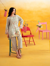 Aabpara 2pc Sage Green Floral Pure Lawn Palazzo Suit – ROZ6