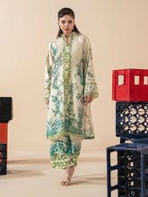 Mona Mausam MM2 Ready to Wear 2pc Printed Blended Lawn Suit – Ivory Green Botanical