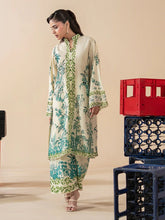 Mona Mausam MM2 Ready to Wear 2pc Printed Blended Lawn Suit – Ivory Green Botanical