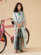 Mona Mausam MM3 Ready to Wear 2pc Printed Blended Lawn Suit – Powder Blue Floral