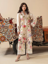 Mona Mausam MM6 Ready to Wear 2pc Printed Blended Lawn Suit – Ivory Floral