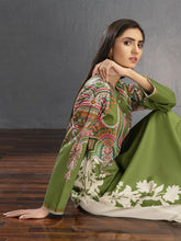 2pc Ready to Wear Dress by Limelight U2763-Green