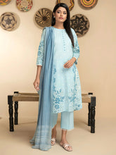 3pc Ready to Wear Dress by Limelight U2777-Ice Blue
