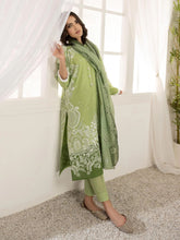 3pc Ready to Wear Dress by Limelight U2778-Green