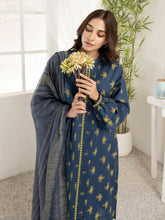 3pc Ready to Wear Dress by Limelight  U2789-Navy Blue