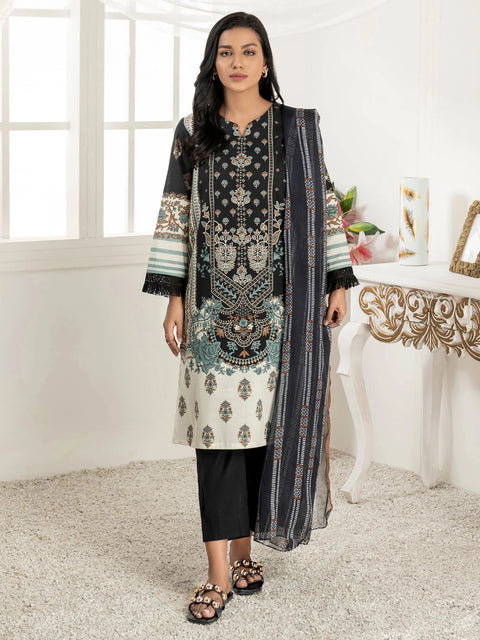 3pc Ready to Wear Dress by Limelight  U2800-Black