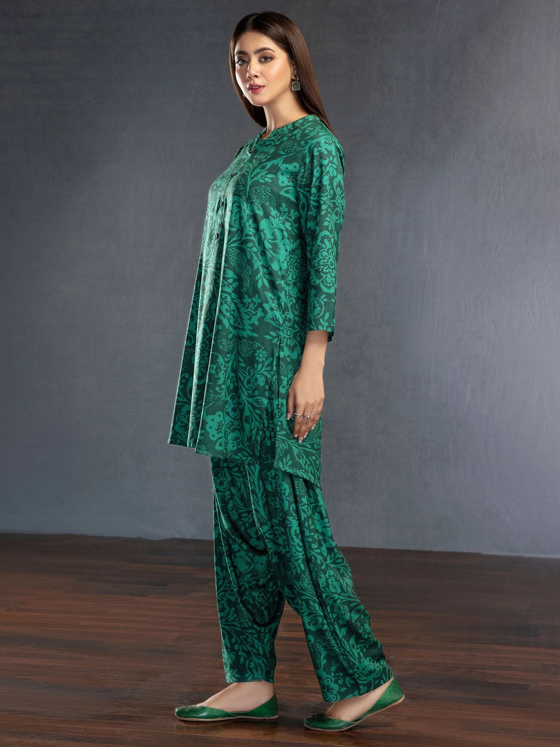 1pc Ready to Wear Shirt by Limelight U2865-Green
