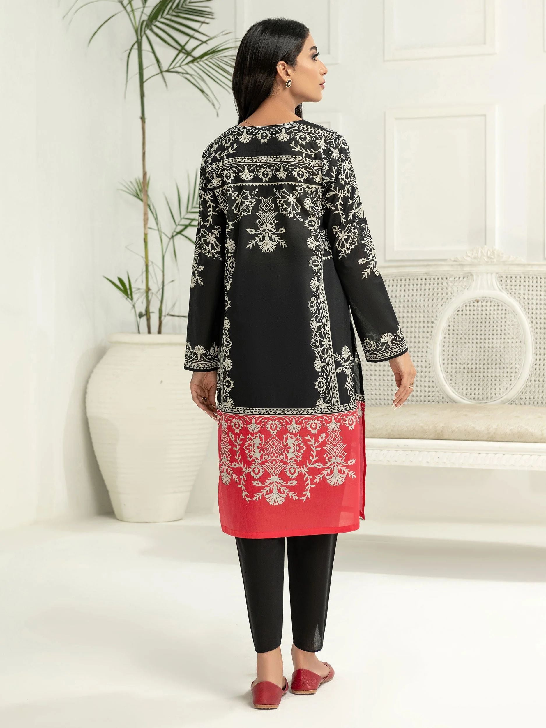 2pc Ready to Wear Dress by Limelight U2882-Black
