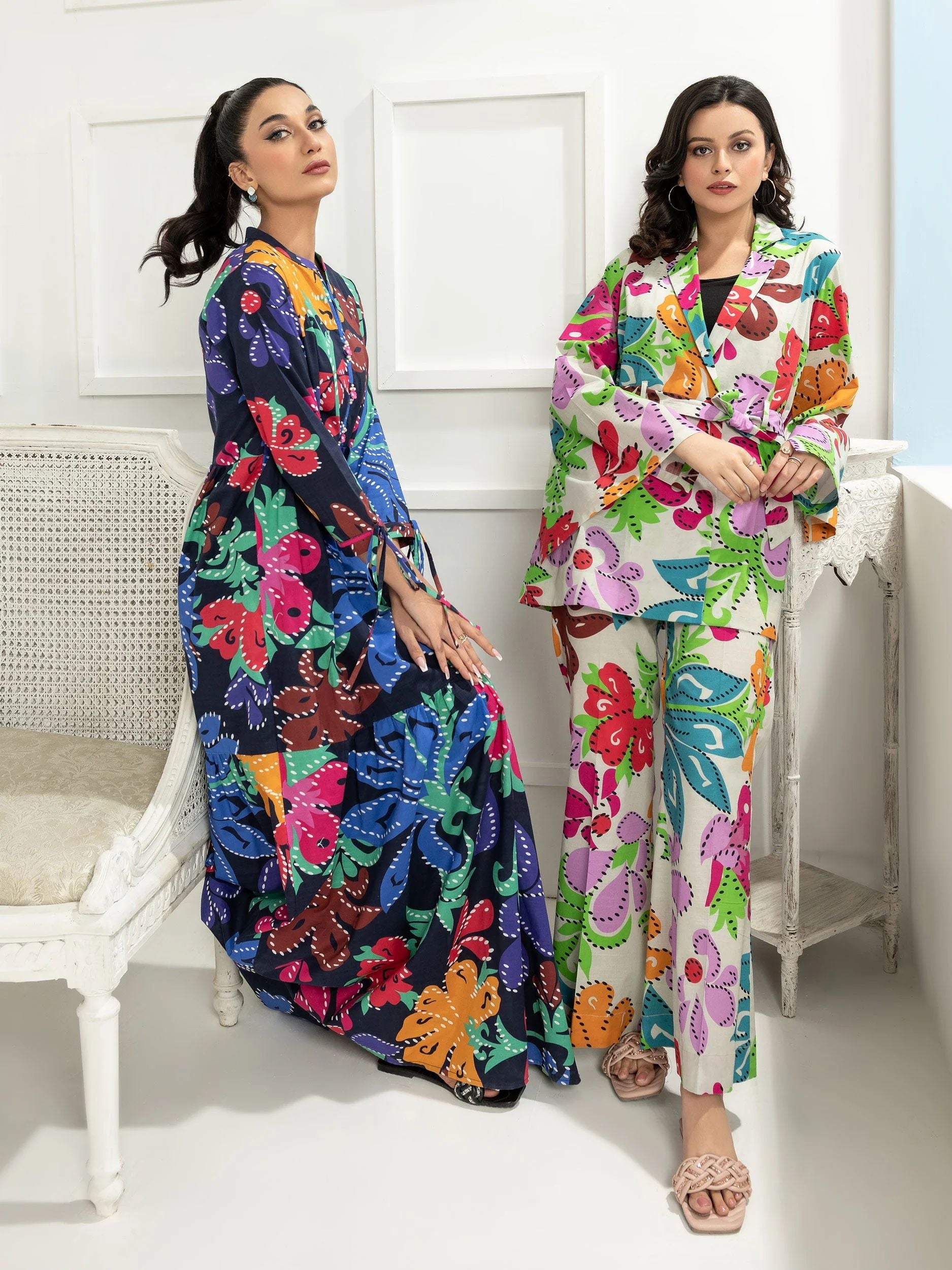 2pc Ready to Wear Dress by Limelight U2958-Black