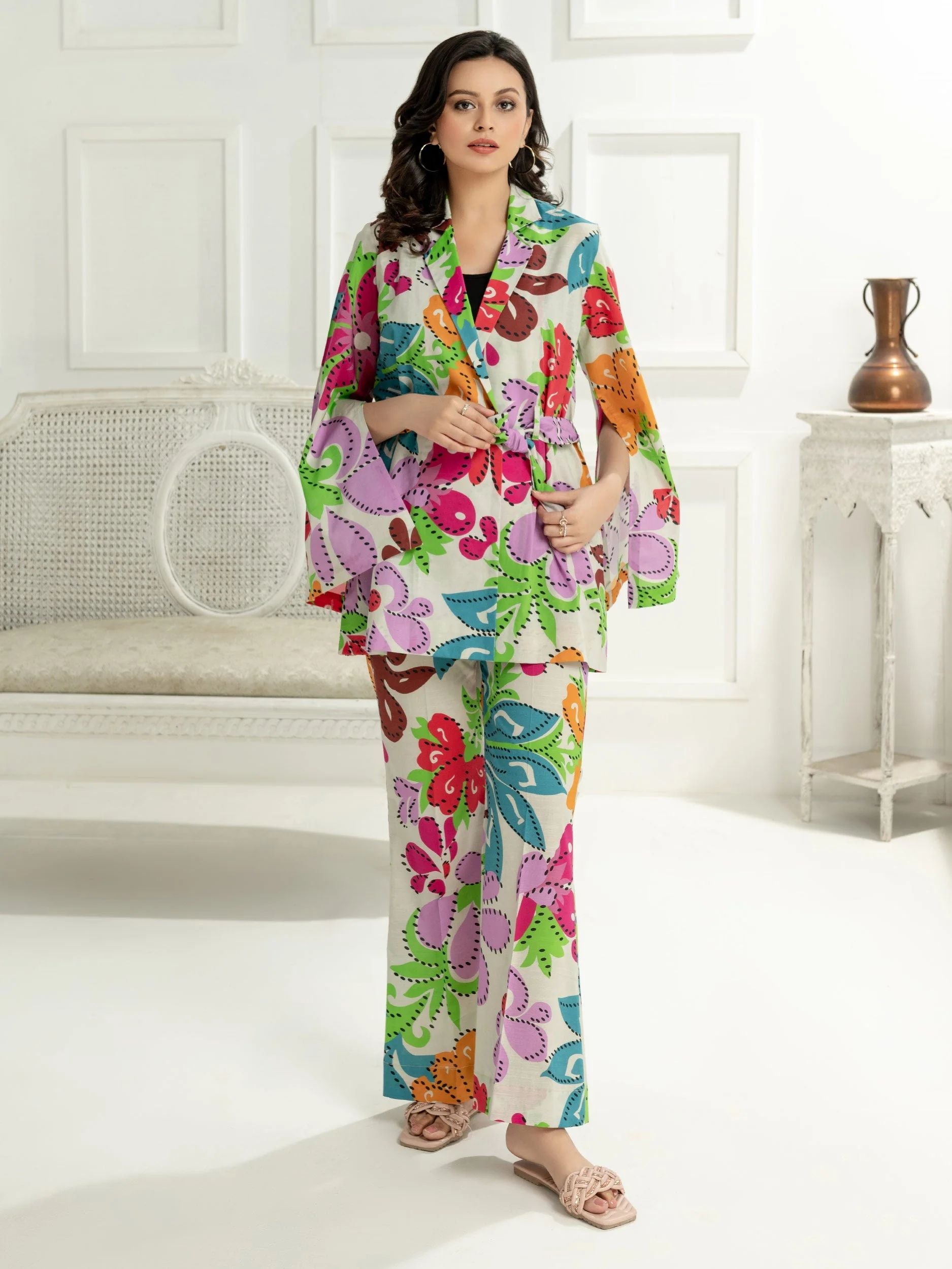 1pc Ready to Wear Dress by Limelight U2958-Off White