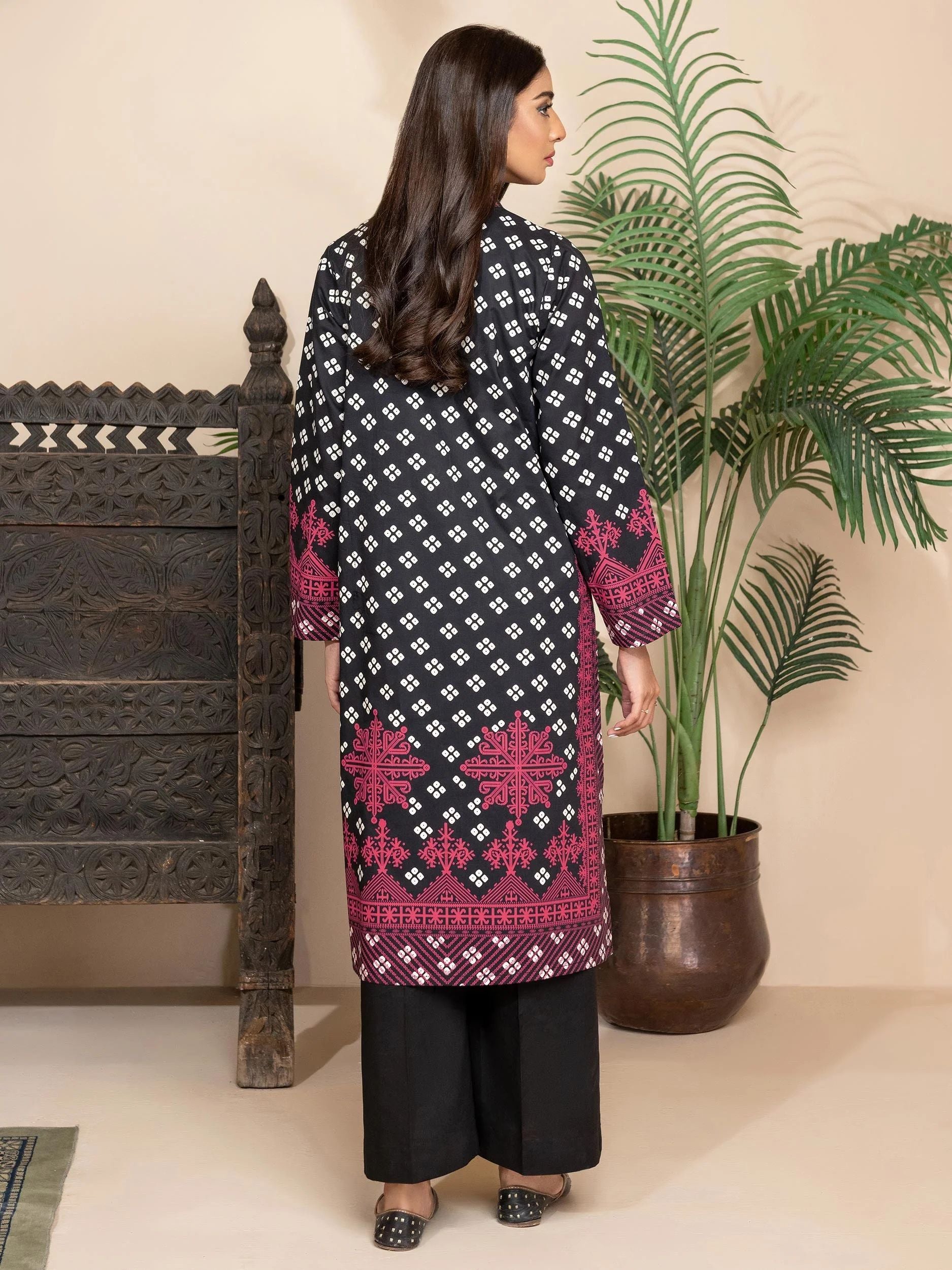 2pc Ready to Wear Dress by Limelight U2972-Black
