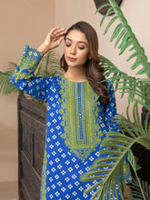 2pc Ready to Wear Dress by Limelight U2972-Blue