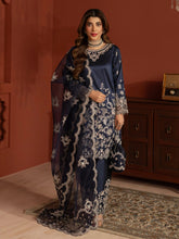 CCM1 Mohagni Chanda Raw Silk Embroidered Trousers Suit