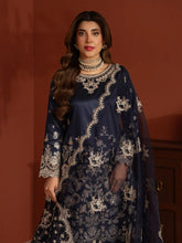 CCM1 Mohagni Chanda Raw Silk Embroidered Trousers Suit