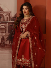 CCM3 Mohagni Chanda Raw Silk Embroidered Farshi Shalwar Suit