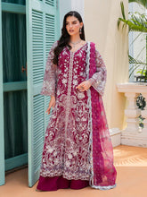 Mona 3pc Handworked Organza Suit with Sharara – Meher2