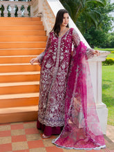 Mona 3pc Handworked Organza Suit with Sharara – Meher2